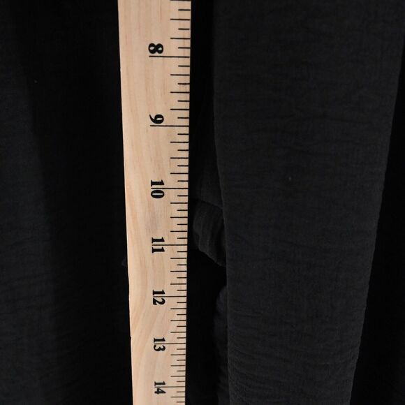 GILLI Jumpsuit Womens Size S Black Sleeveless Mock Neck Drawstring Waist Jogger‎ - Picture 13 of 14